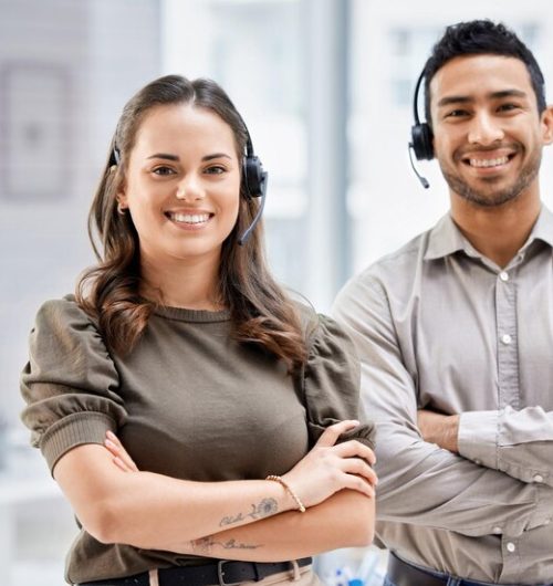 call-center-portrait-happy-team-with-arms-crossed-support-smile-telemarketing-together-confident-people-proud-man-woman-with-positive-mindset-telecom-customer-services-office_590464-192533 call-center-portrait-happy-team-with-arms-crossed-support-smile-telemarketing-together-confident-people-proud-man-woman-with-positive-mindset-telecom-customer-services-office_590464-192533