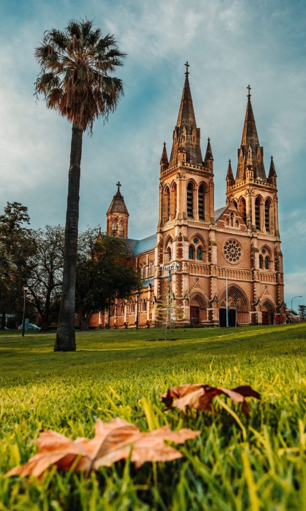 vertical-shot-st-xaviers-cathedral-adelaide-australia_181624-39573